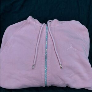 Jordan Pink Fleece Hoodie